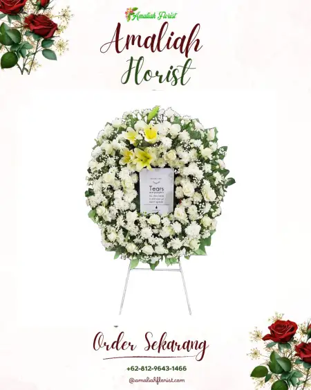 Krans Bunga Duka Ledok